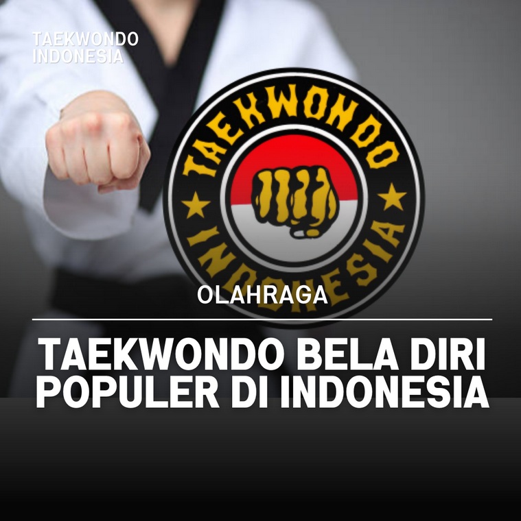 Taekwondo bela diri populer di Indonesia Taekwondo Indonesia Dojang Nebula TC