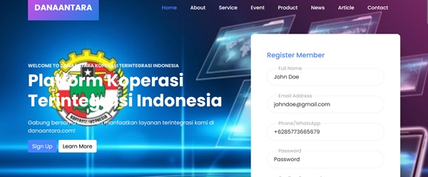 Danaantara Platform Koperasi Terintegrasi Indonesia Taekwondo Indonesia Dojang Nebula TC